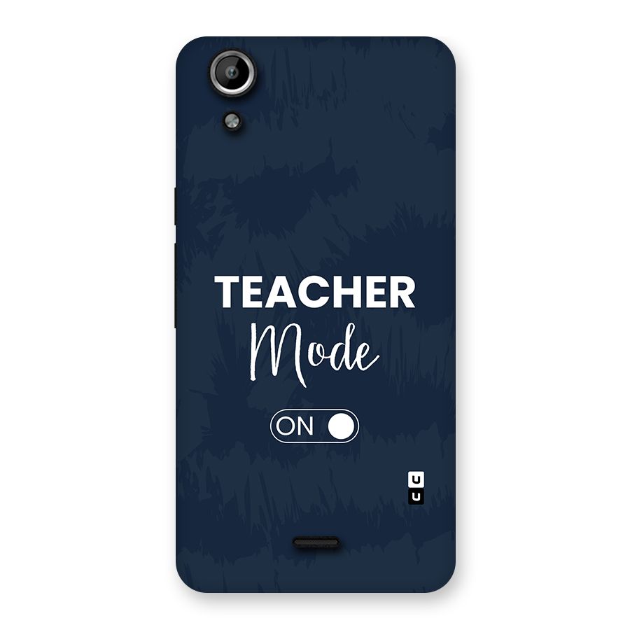 Teacher Mode On Back Case for Canvas Selfie Lens Q345