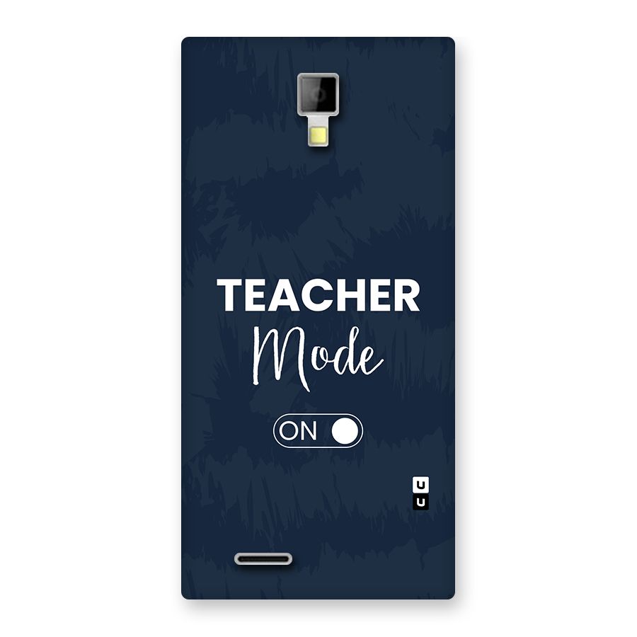Teacher Mode On Back Case for Canvas Xpress A99