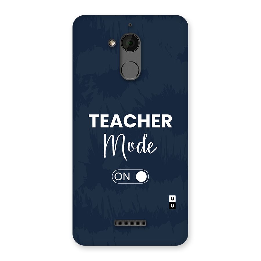 Teacher Mode On Back Case for Coolpad Note 5
