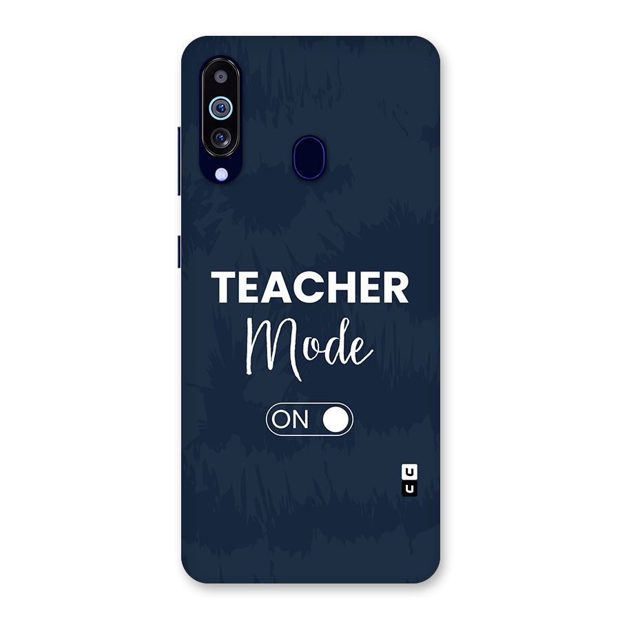 Teacher Mode On Back Case for Galaxy M40