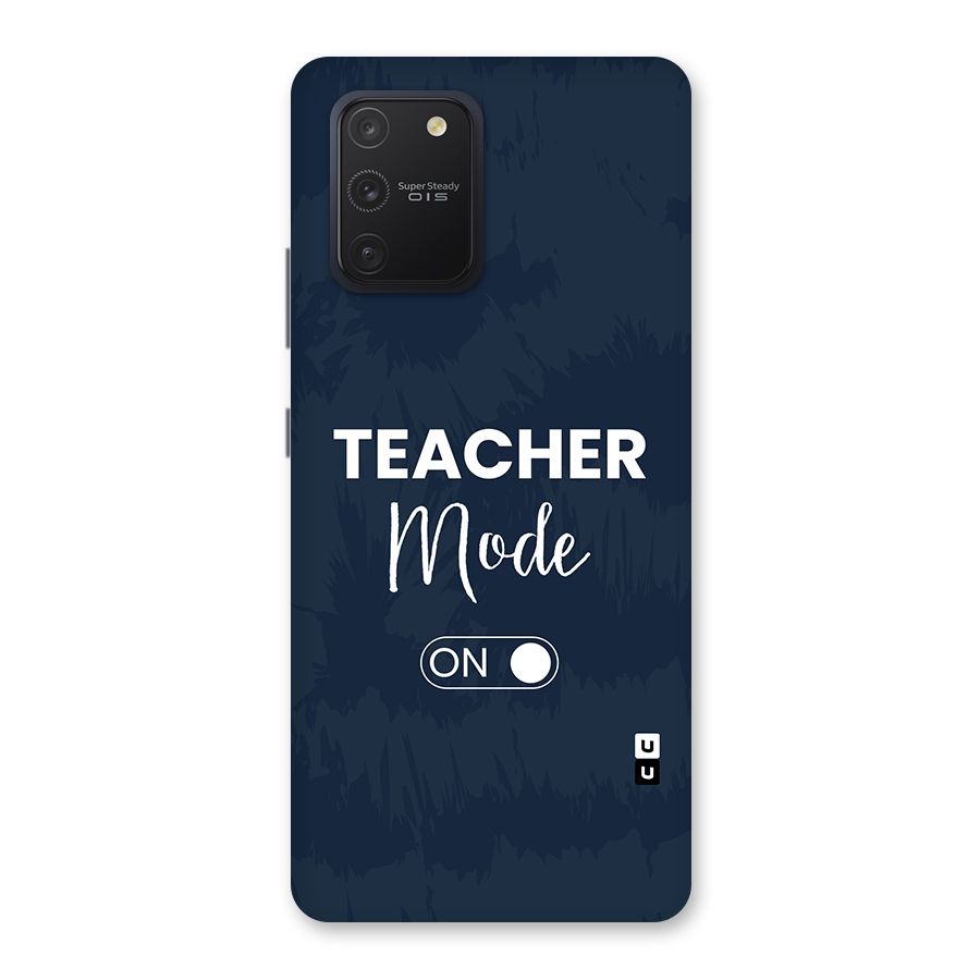 Teacher Mode On Back Case for Galaxy S10 Lite