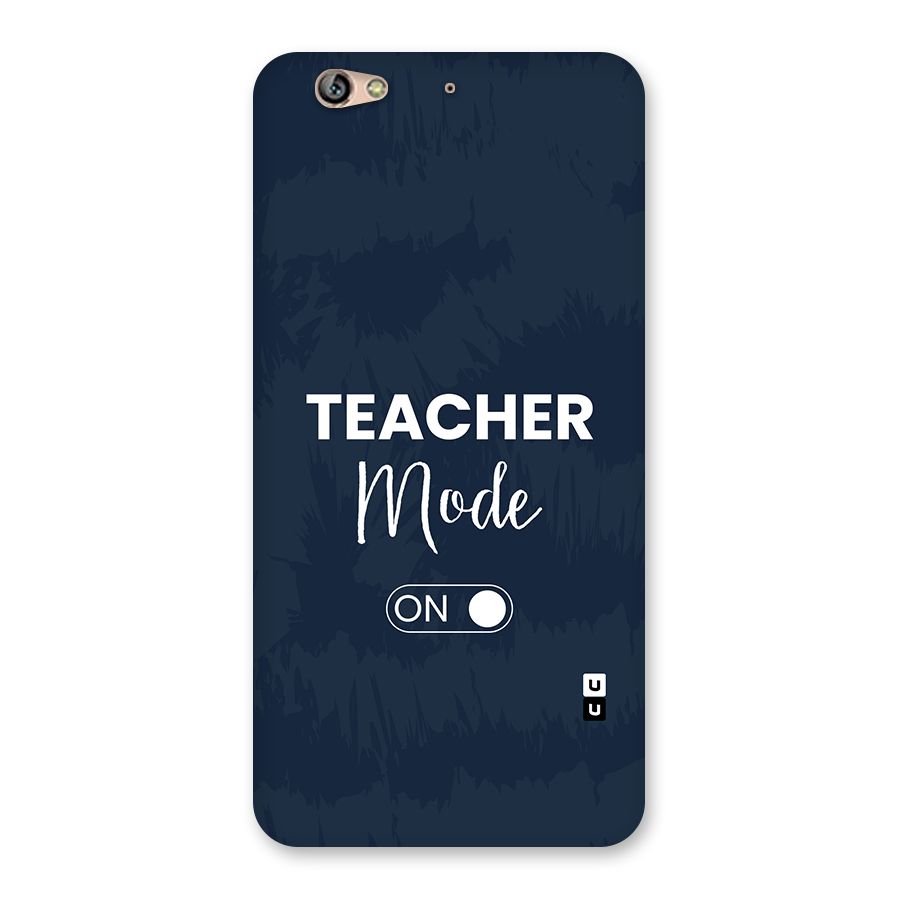 Teacher Mode On Back Case for Gionee S6