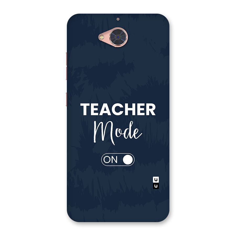Teacher Mode On Back Case for Gionee S6 Pro