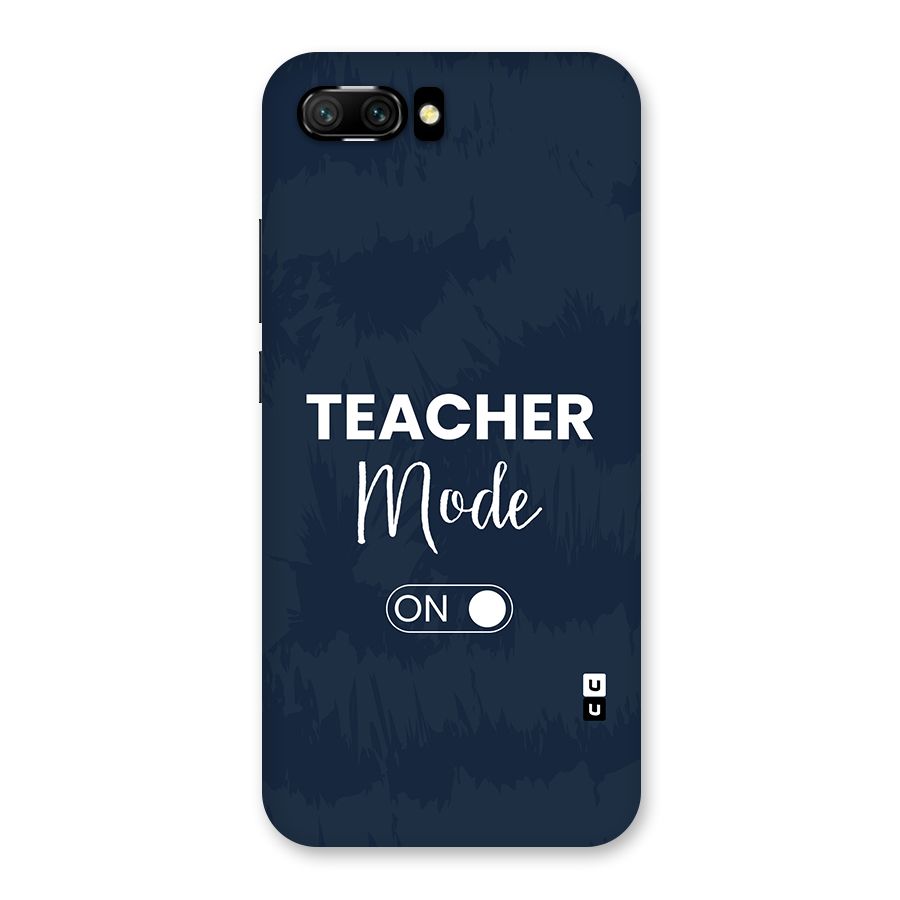 Teacher Mode On Back Case for Honor 10