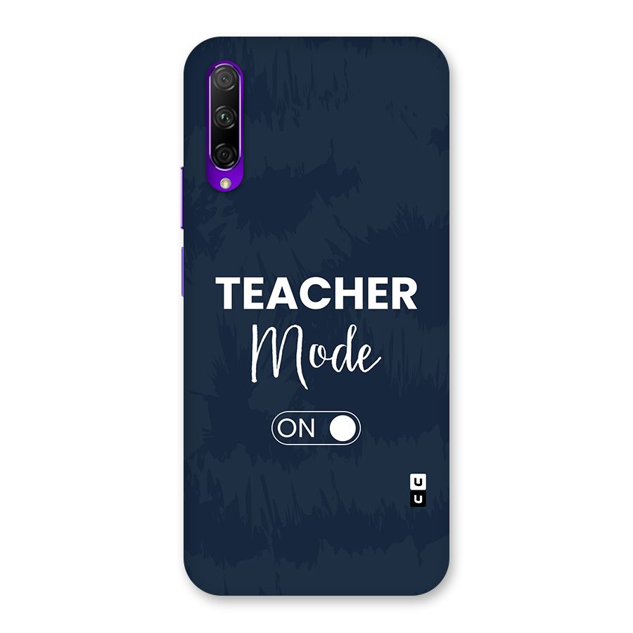 Teacher Mode On Back Case for Honor 9X Pro