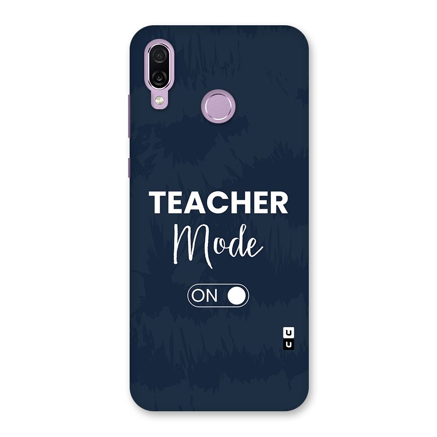 Teacher Mode On Back Case for Honor Play