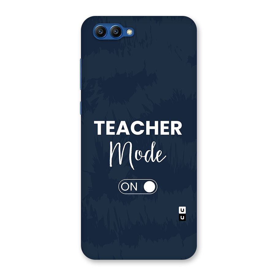 Teacher Mode On Back Case for Honor View 10