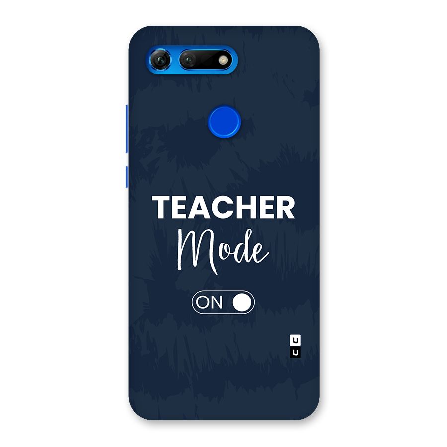 Teacher Mode On Back Case for Honor View 20