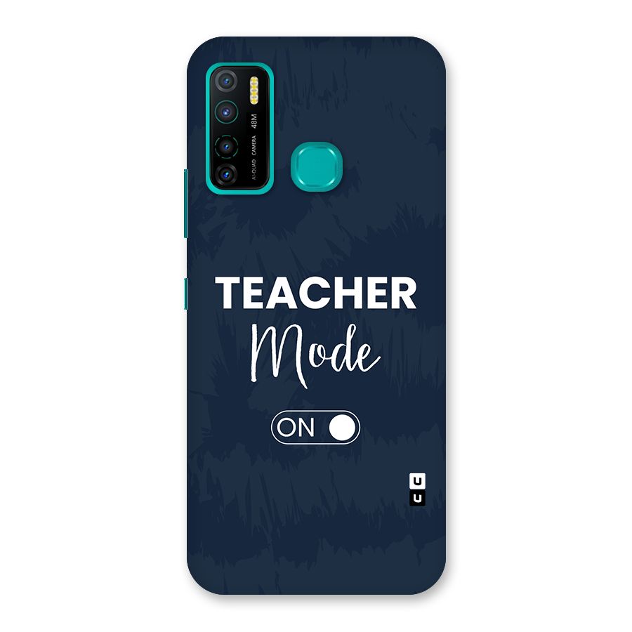 Teacher Mode On Back Case for Infinix Hot 9 Pro