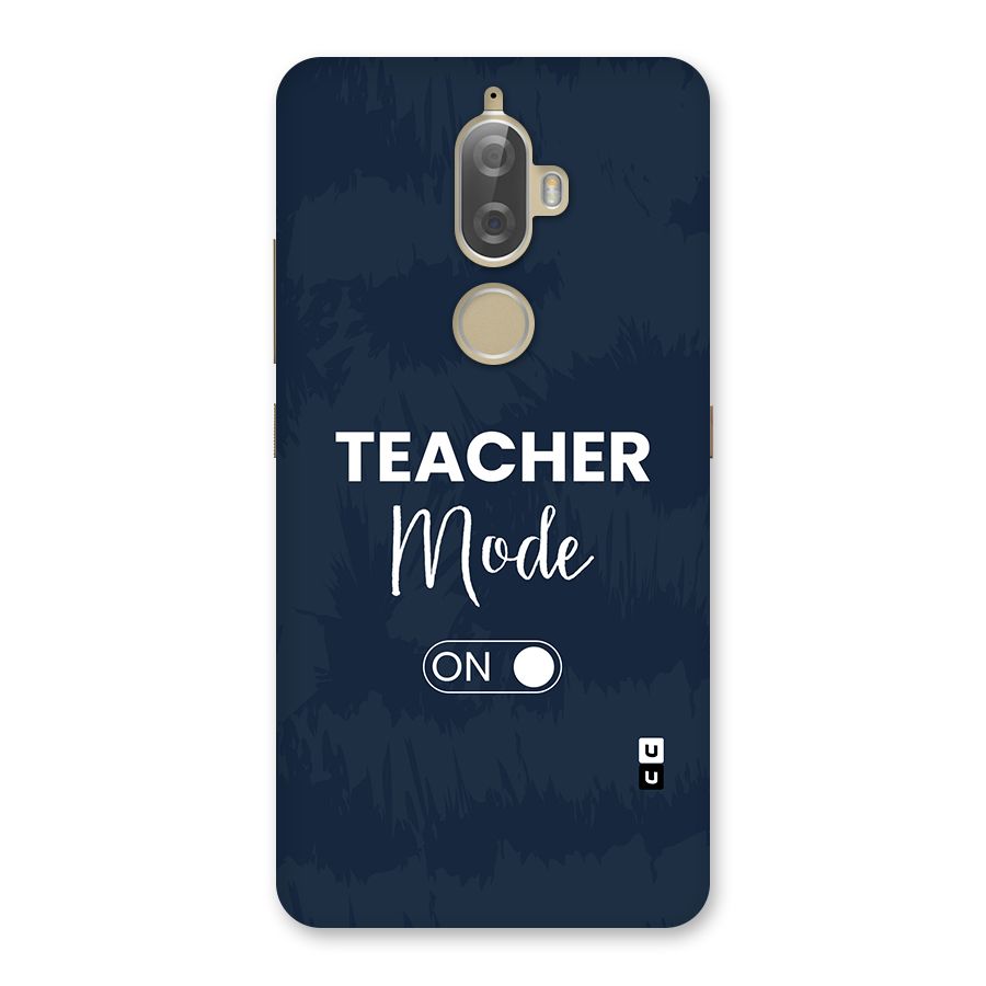 Teacher Mode On Back Case for Lenovo K8 Plus