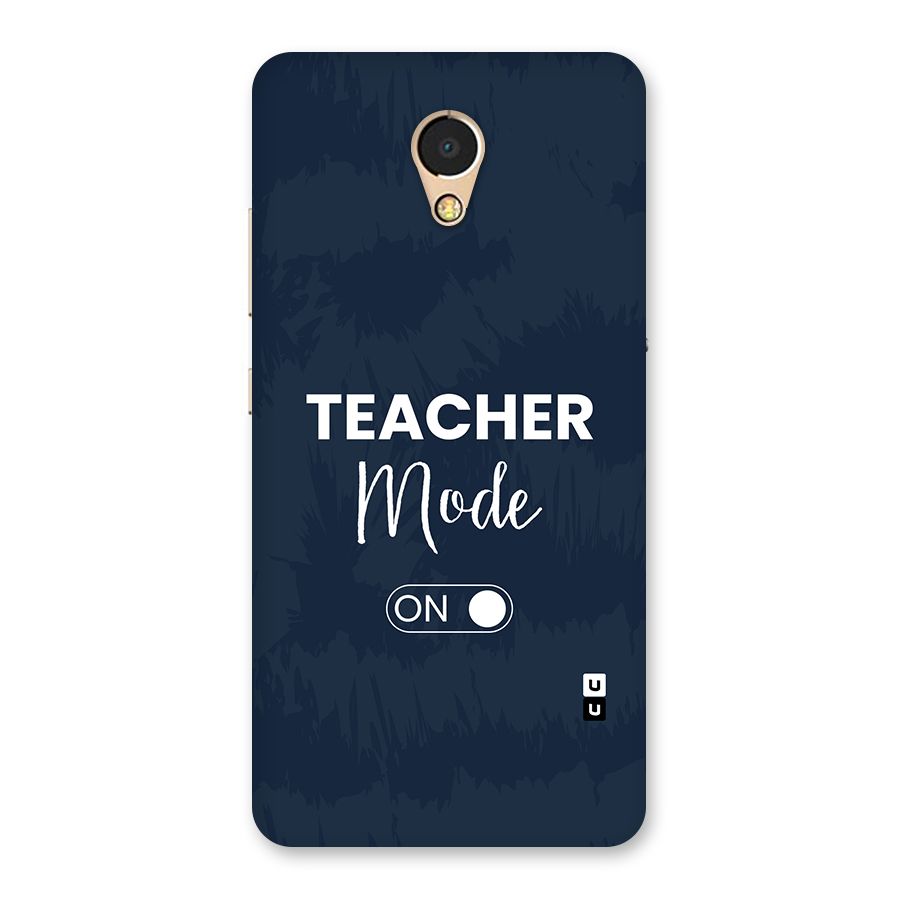Teacher Mode On Back Case for Lenovo P2