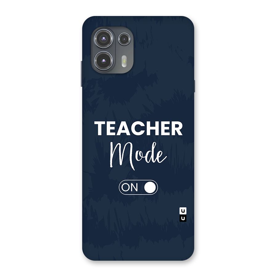 Teacher Mode On Back Case for Motorola Edge 20 Fusion