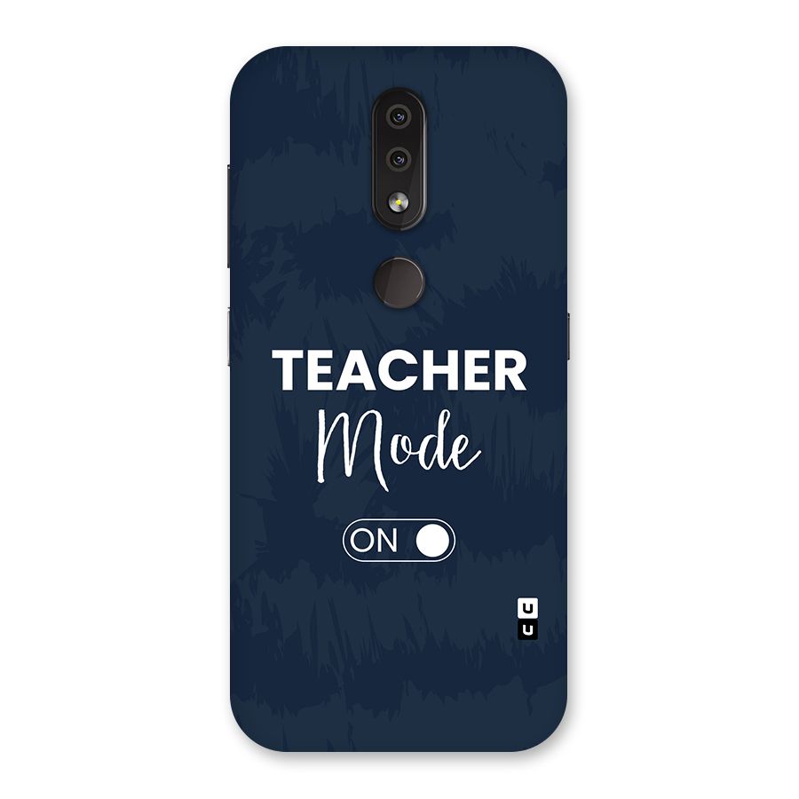 Teacher Mode On Back Case for Nokia 4.2