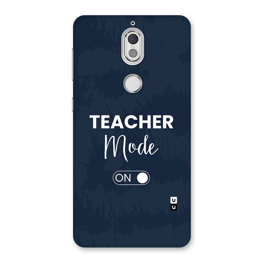 Teacher Mode On Back Case for Nokia 7