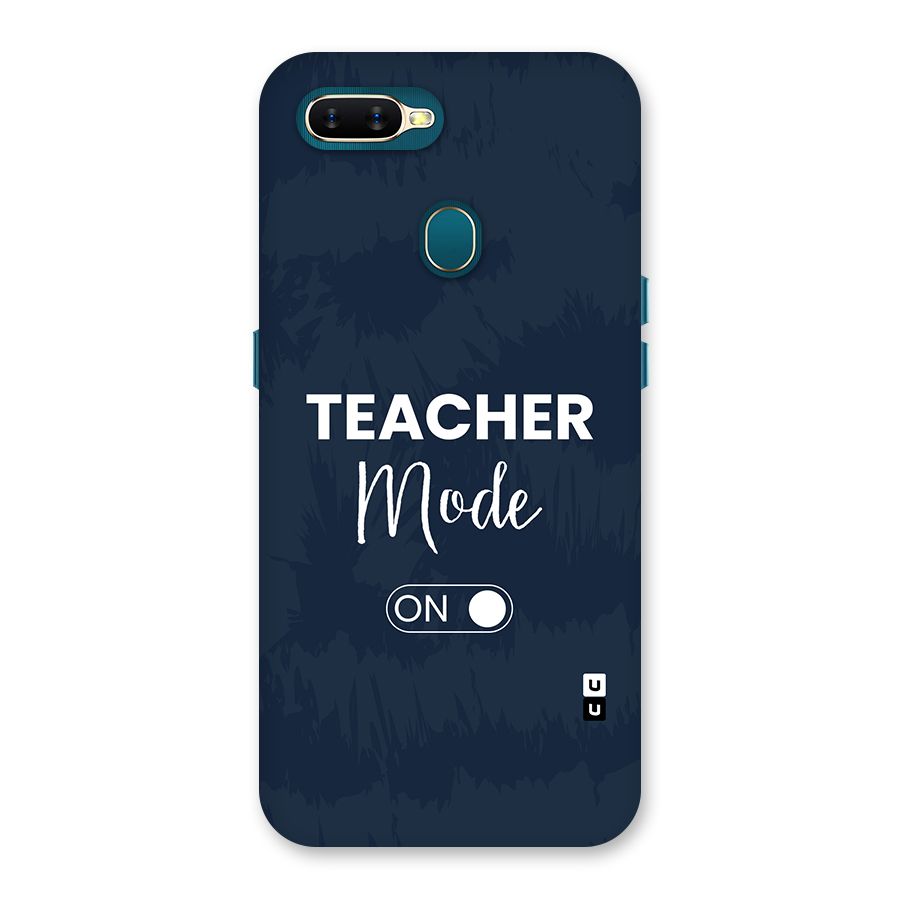 Teacher Mode On Back Case for Oppo A12s