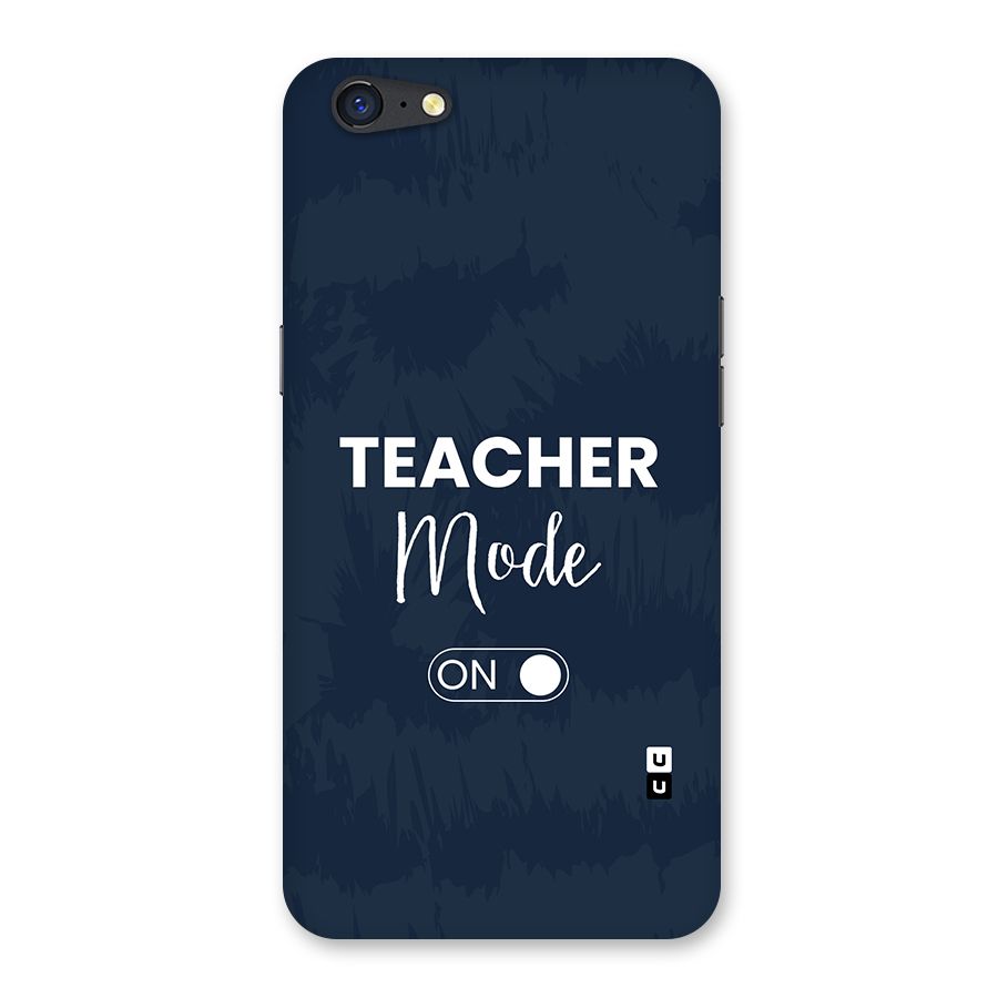 Teacher Mode On Back Case for Oppo A71