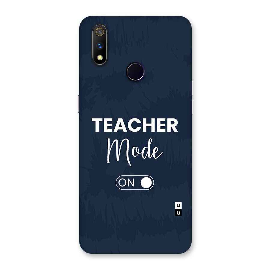 Teacher Mode On Back Case for Realme 3 Pro