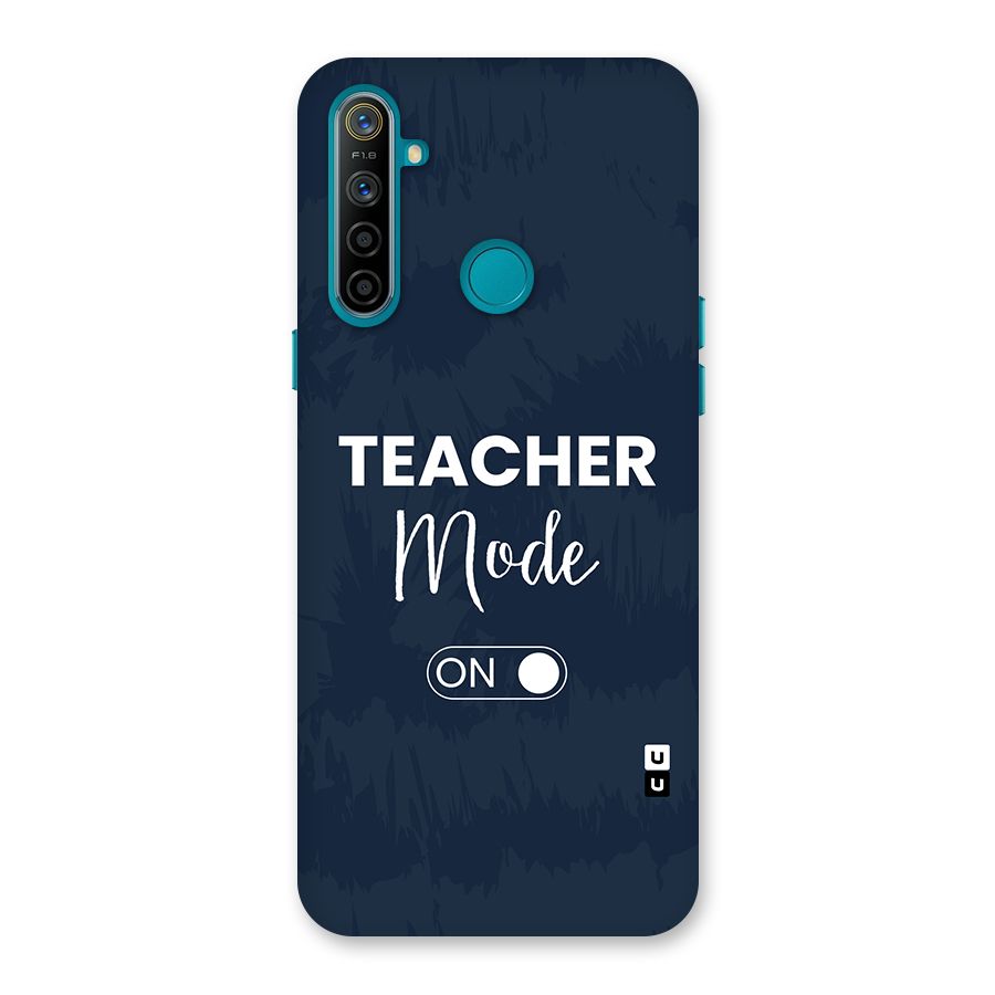 Teacher Mode On Back Case for Realme 5i
