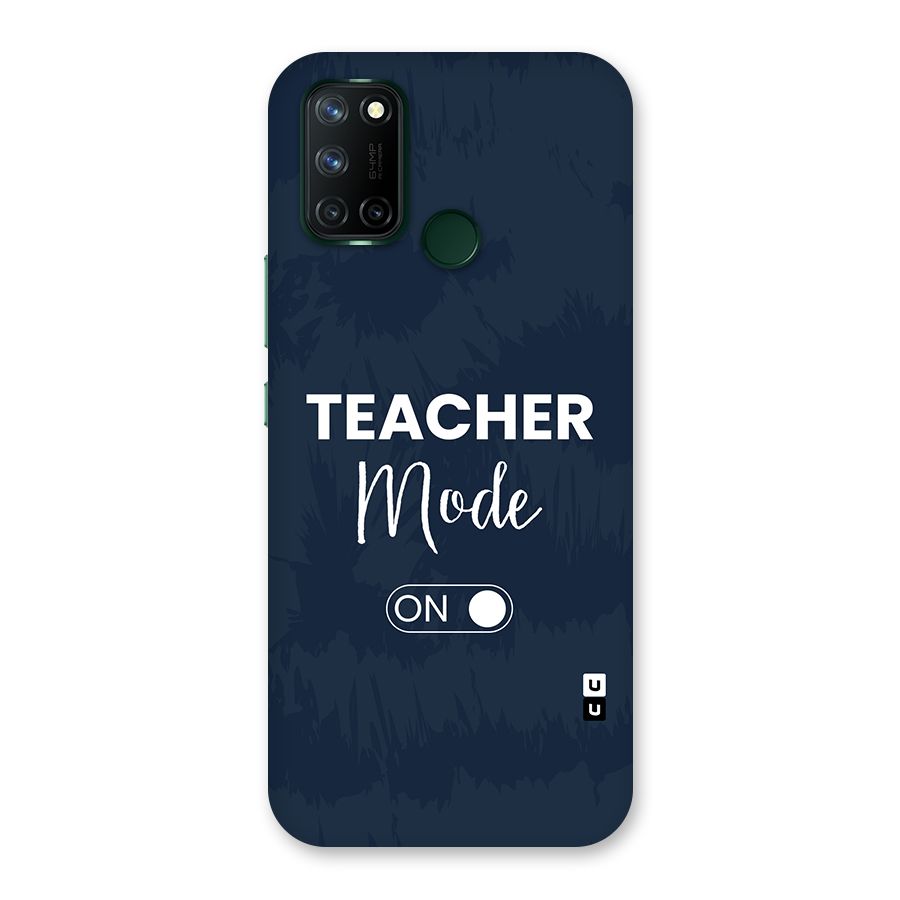 Teacher Mode On Back Case for Realme 7i