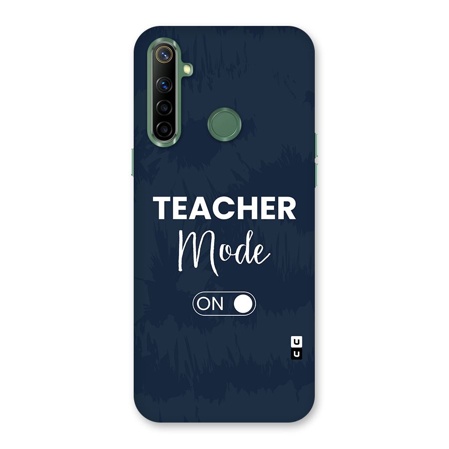 Teacher Mode On Back Case for Realme Narzo 10