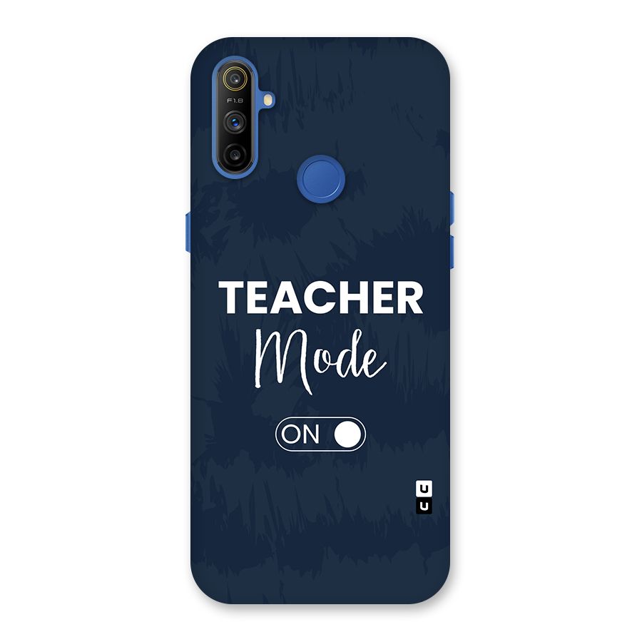 Teacher Mode On Back Case for Realme Narzo 10A
