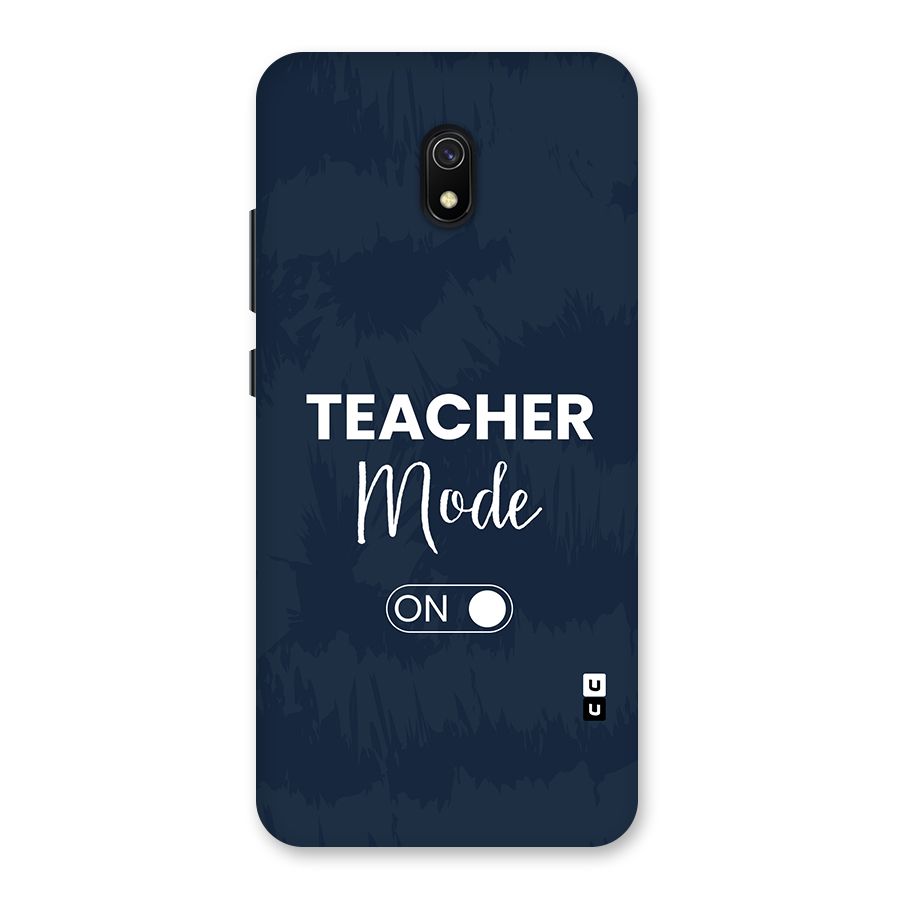 Teacher Mode On Back Case for Redmi 8A