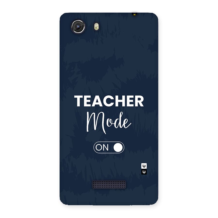 Teacher Mode On Back Case for Unite 3