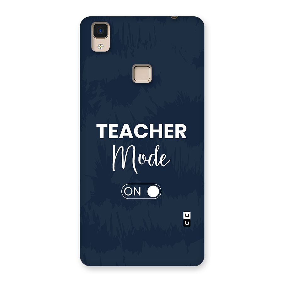 Teacher Mode On Back Case for V3 Max