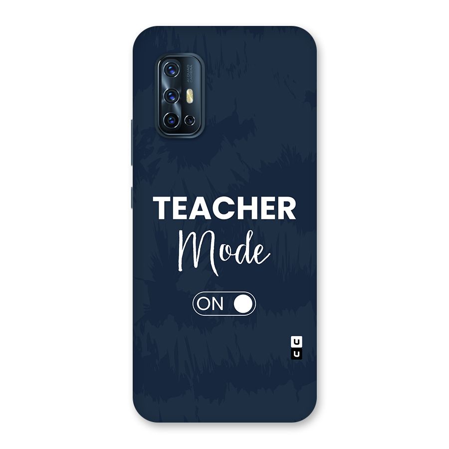 Teacher Mode On Back Case for Vivo V17