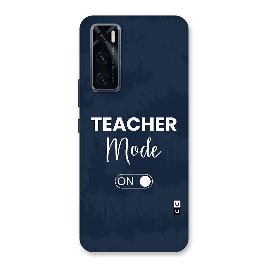 Teacher Mode On Back Case for Vivo V20 SE