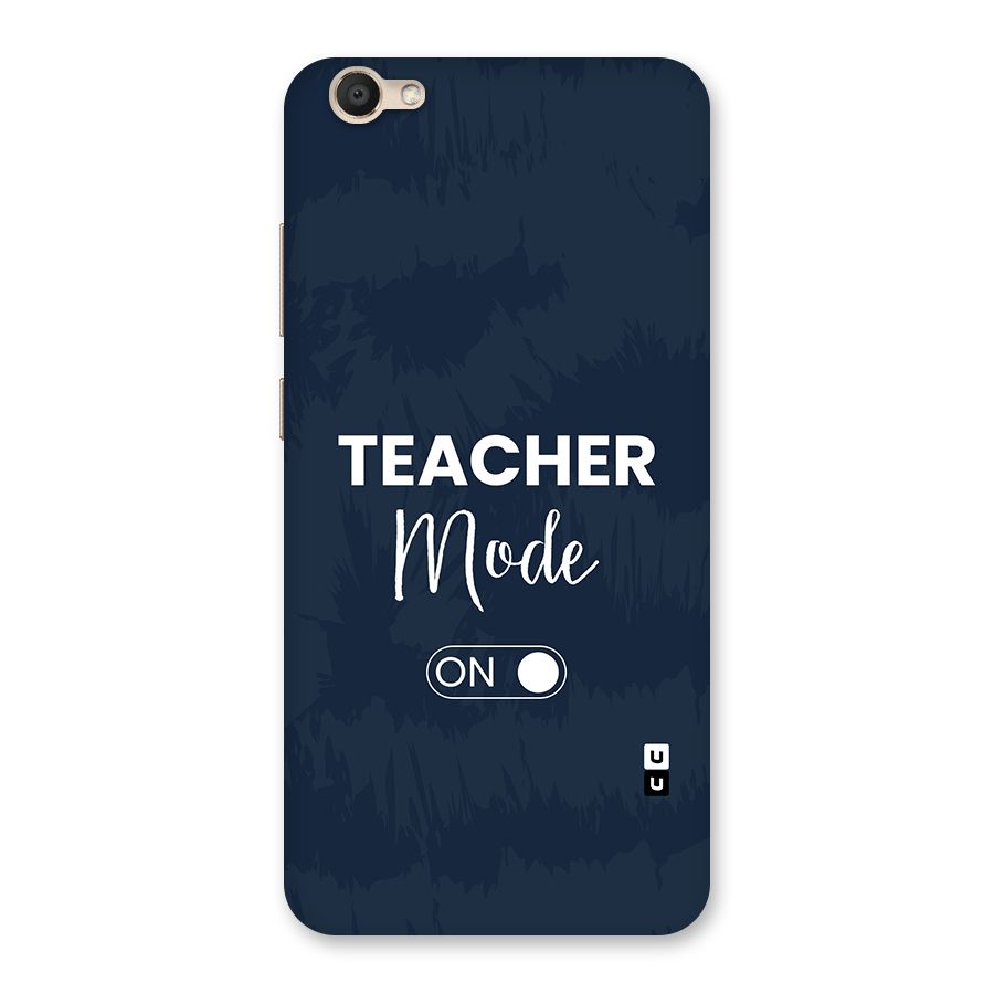 Teacher Mode On Back Case for Vivo V5