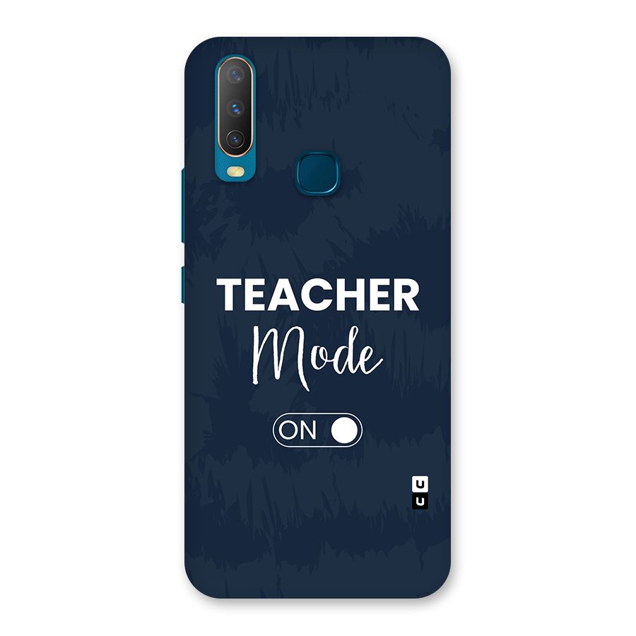 Teacher Mode On Back Case for Vivo Y11