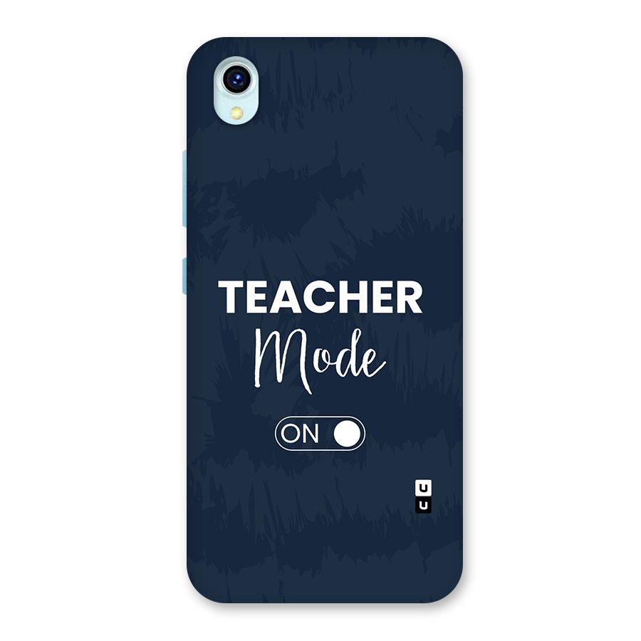 Teacher Mode On Back Case for Vivo Y1s