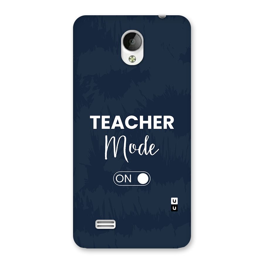Teacher Mode On Back Case for Vivo Y21