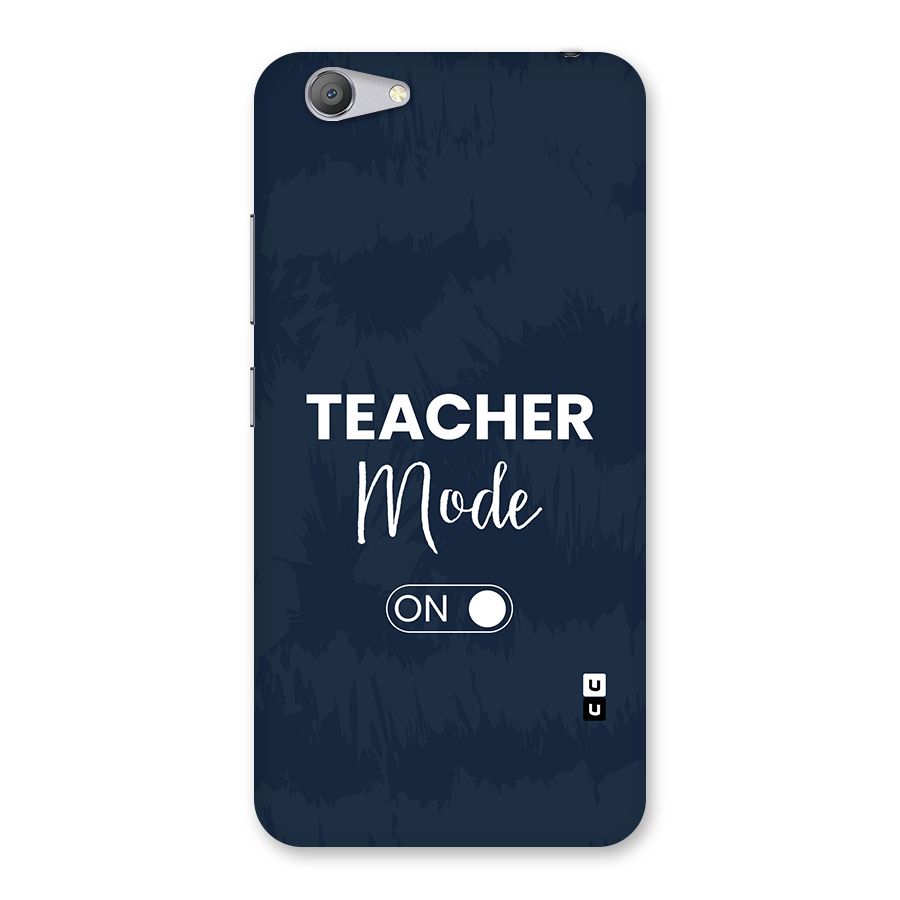 Teacher Mode On Back Case for Vivo Y53