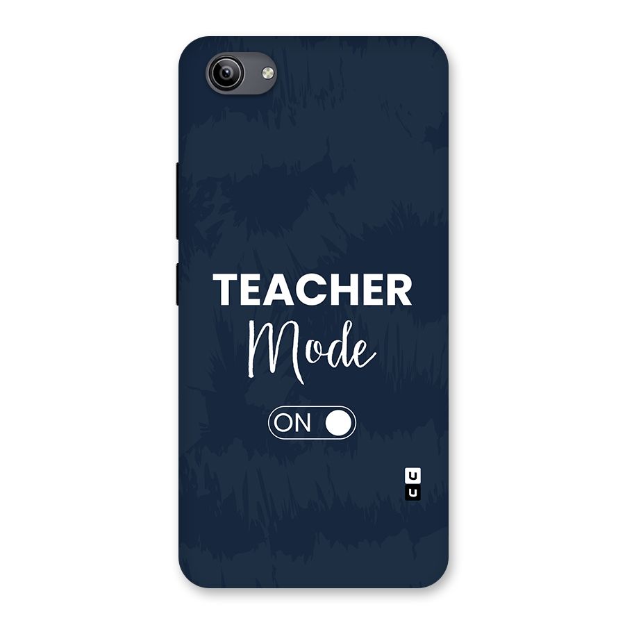 Teacher Mode On Back Case for Vivo Y81i