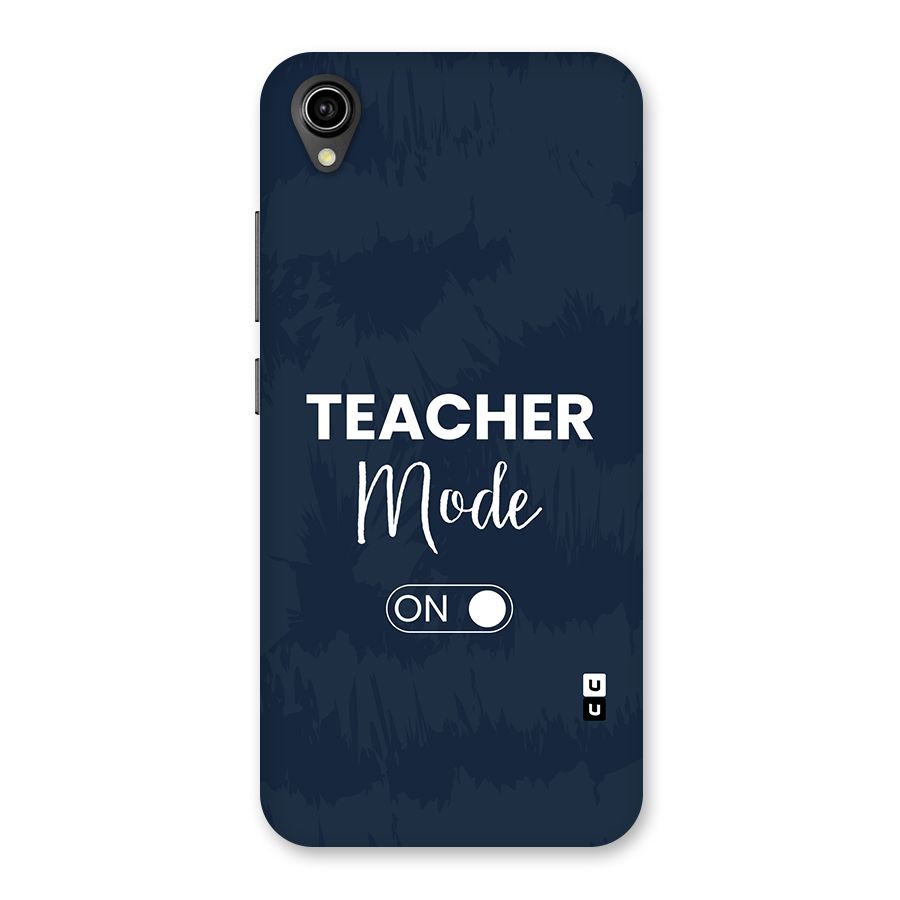 Teacher Mode On Back Case for Vivo Y90