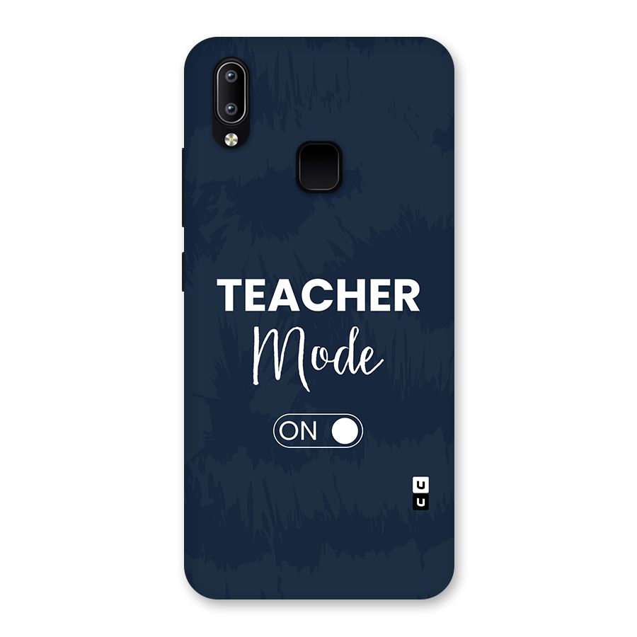 Teacher Mode On Back Case for Vivo Y93
