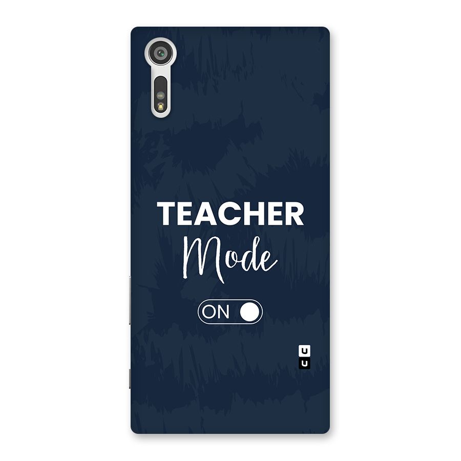 Teacher Mode On Back Case for Xperia XZ