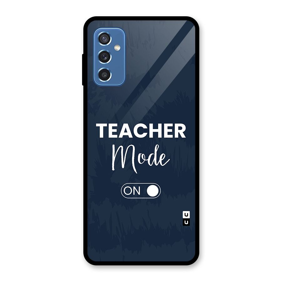 Teacher Mode On Glass Back Case for Galaxy M52 5G
