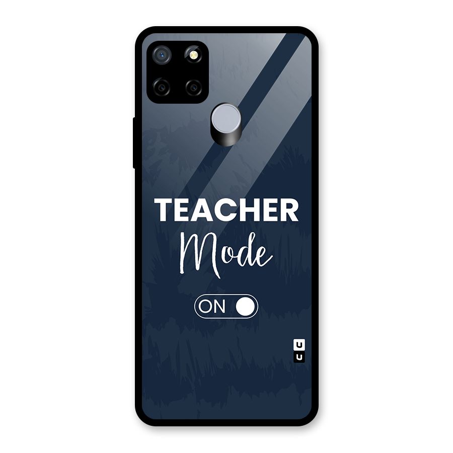 Teacher Mode On Glass Back Case for Realme Narzo 30A