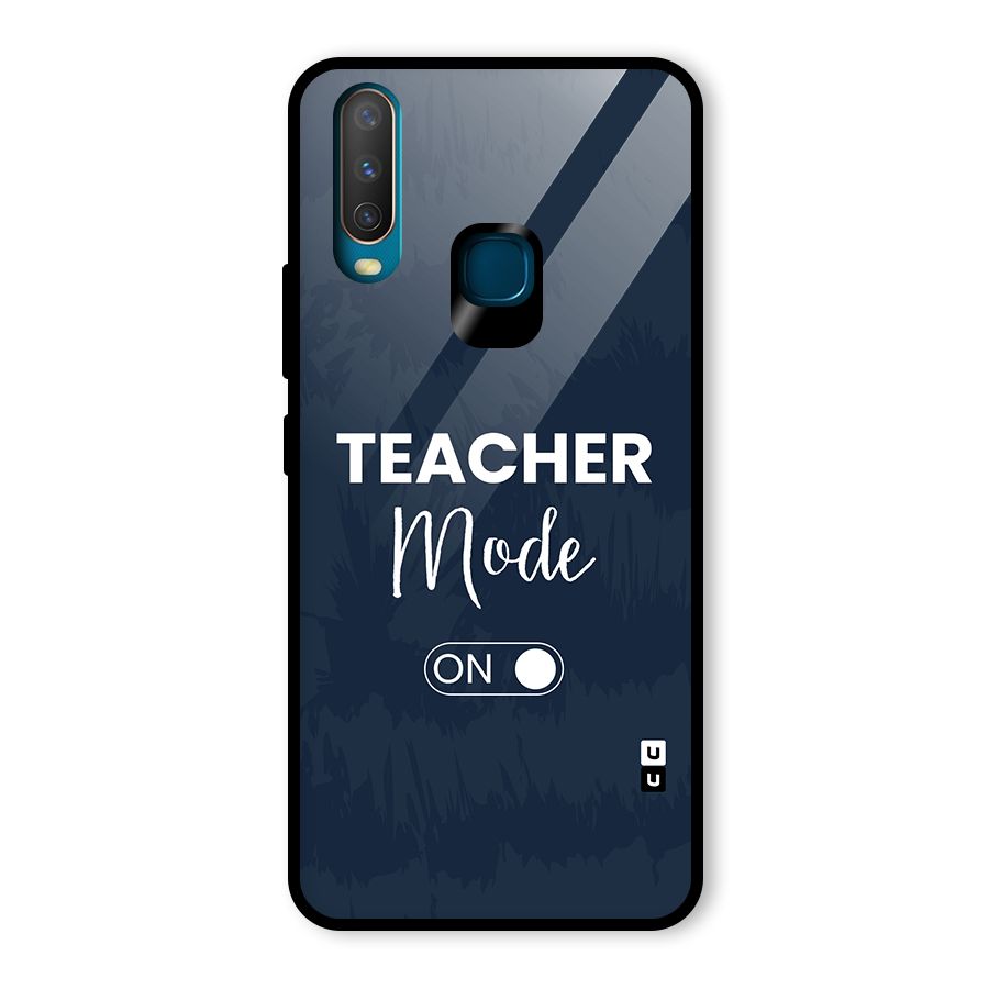 Teacher Mode On Glass Back Case for Vivo U10