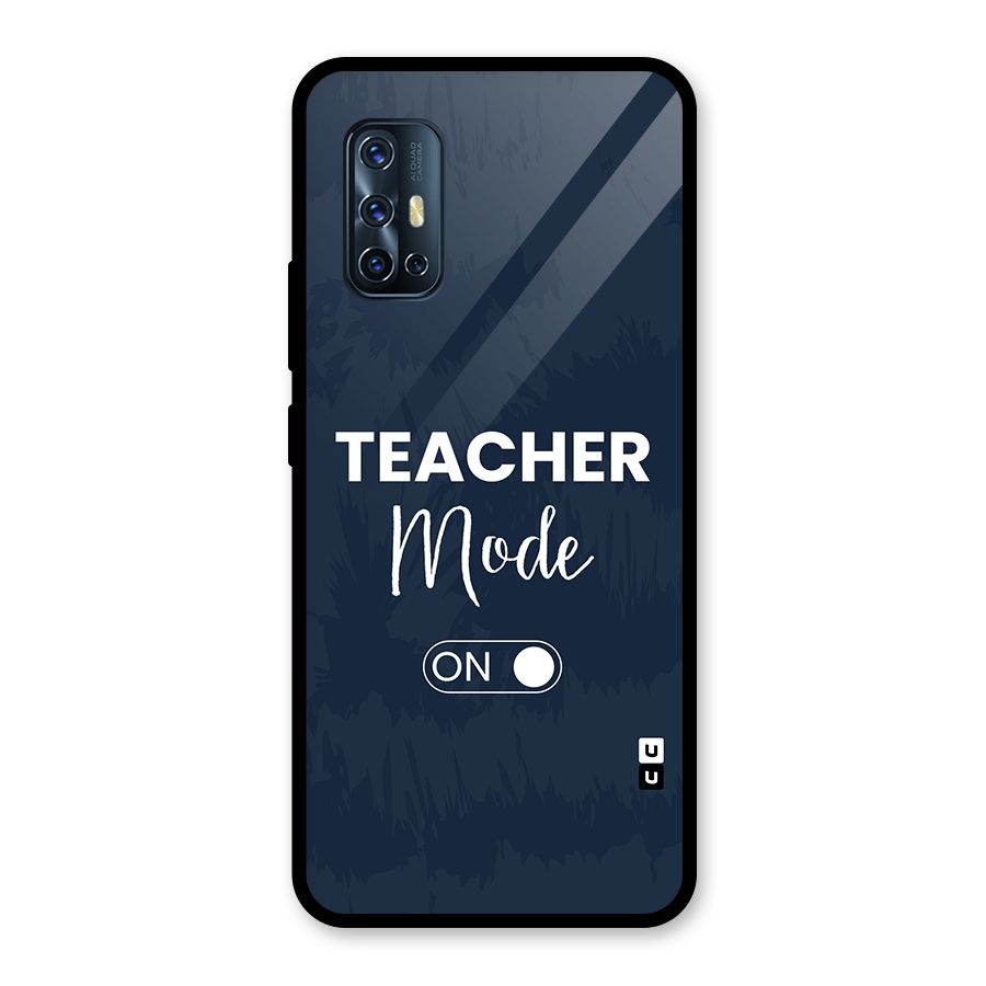 Teacher Mode On Glass Back Case for Vivo V17