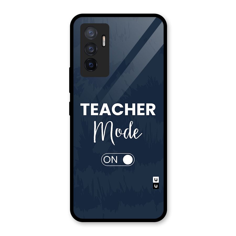 Teacher Mode On Glass Back Case for Vivo V23e