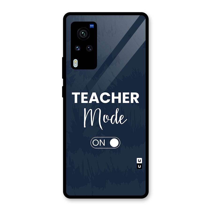 Teacher Mode On Glass Back Case for Vivo X60 Pro