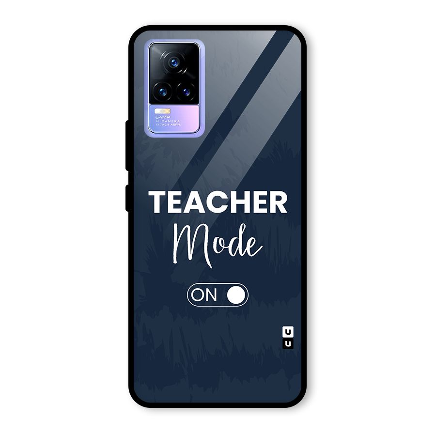 Teacher Mode On Glass Back Case for Vivo Y73
