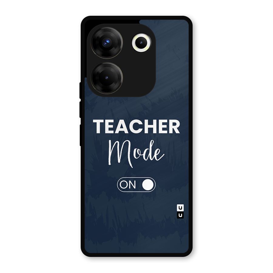 Teacher Mode On Metal Back Case for Tecno Camon 20 Pro