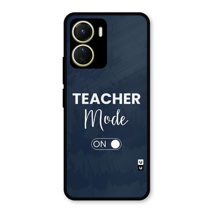 Teacher Mode On Metal Back Case for Vivo T2x