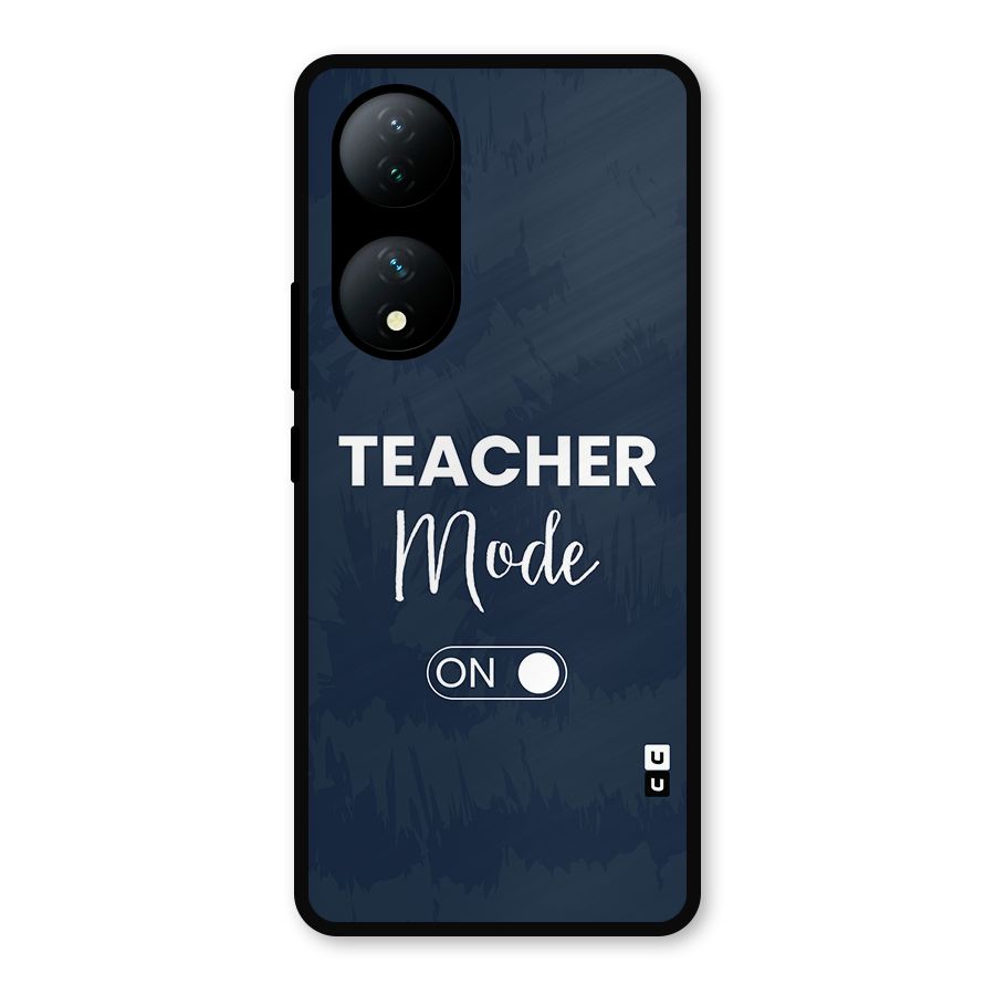 Teacher Mode On Metal Back Case for Vivo Y100