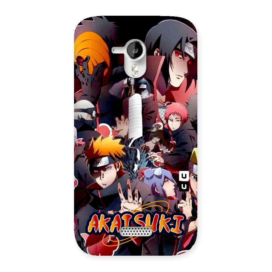 Team Akatsuki Back Case for Canvas HD A116
